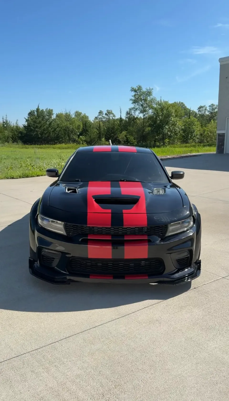 Dodge Charger after ceramic window tint